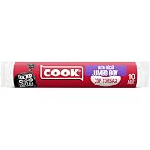 Cook Ekstra Kalın &Ccedil;&ouml;p Torbası, Ultra Dayanıklı Jumbo Boy 80 x 110 cm (10 Adet/Rulo)