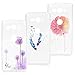 Produktbild 3 x Hülle for Sony Xperia XZ2 Compact Case, Beaulife Transparente TPU Soft Silikon Gel Flexible Bunte Malerei Kreative Muster Design Ultra Thin Anti-Scratch Shock Schutzhülle für Sony Xperia XZ2 Compact - Gruppo 2