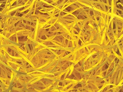 Yellow Veryfine Cut Paper Shred10 Lb Box ~ Spring-Fill Shred 1 Packs