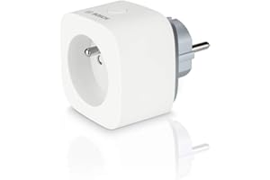 Bosch smart home WLAN Steckdose mit app Funktion (kompaktes Design, funksignalverlängerung, kompatibel mit Alexa, Google Assistant und Apple HomeKit)