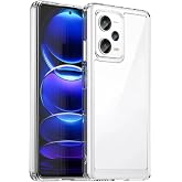 Lavderuar Xiaomi Redmi Note 12 Pro 5G İle Uyumlu Y&uuml;ksek Kalite Şeffaf Telefon Kılıfı