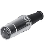 CABLEPELADO Conector audio DIN 5 pines | Conector MIDI 5 Pin para Instrumentos de controlador MIDI, Teclado Piano Secuenciador Batería Procesador Efectos Muestreador Pedal Multiefecto | Negro
