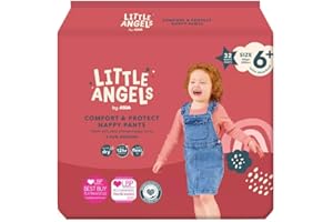 2X ASDA Little Angels Size 6+ Nappy Pants 32 Pack