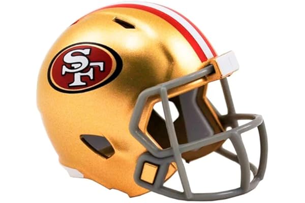 Riddell SAN Francisco 49ERS NFL Speed Pocket Pro Micro/Pocket/Mini Casque de Football