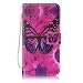 Produktbild Nancen Samsung Galaxy J7(2016) / SM-J710 (5,5 Zoll) Hülle Case Handyhülle Brieftasche Etui Lederhülle Schutzhülle Abdeckung Bookstyle Klappcase mit 2 Kartenslots 1 Wallet Tasche Handgelenk Seil
