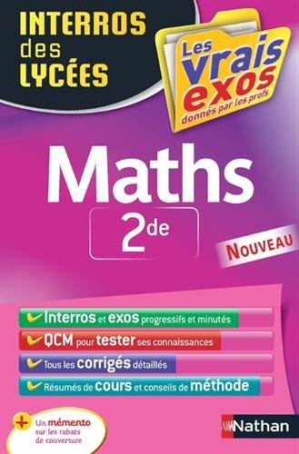Interros Des Lycées Maths 2de Interros Des Lycées Maths 2de