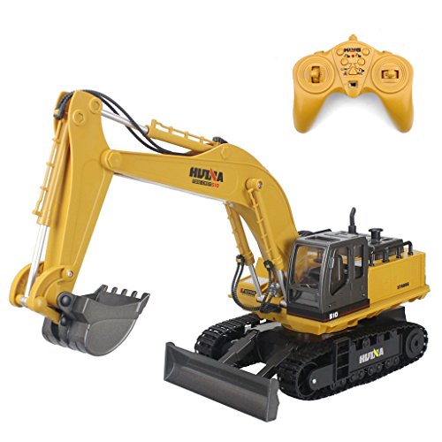 Sinmova HuiNa 2.4G Wireless 11 Channel Alloy Crawler Full-Function Excavator R/C Construction Truck