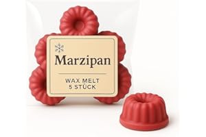 Duftmelt ❥ ❥ Duftwachs 5er Set - Winter & Weihnachts Duftkerzen | Raumduft ❥ ❥ (Marzipan)