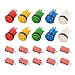 Produktbild XCSOURCE® 10Stk DIY Arcade Gaming Runde Push Buttons Kit mit Mikroswitch für MAME JAMMA Videospiele AC892