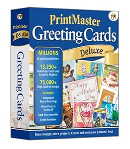 cards printmaster greeting Amazon.co.uk: (PC): Card Greetings Software PrintMaster Deluxe