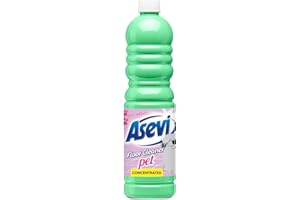 Asevi Cleaning Liquid – Strong Formula for Floors, Tiles, Surfaces and Household Protection – 1L Bottle (Pet)