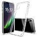 Produktbild iPhone X Hülle - vau Hybrid Case Schutzhülle transparent - stabile Rückseite und flexibler Rahmen mit Airbagfunktion