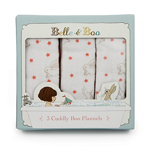 Belle & Boo 3 Cuddly Boo Flannels