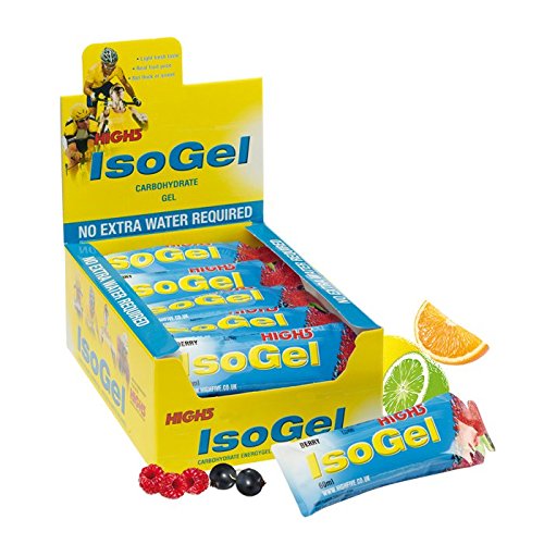 High 5 Orange Iso Gel Sachets 60ml Pack of 25