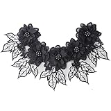 (Fácil de hacer por uno mismo) Ideal para coser, para vestidos de novia, álbumes de recortes, tarjetas, muñecas, lazos para el pelo, regalos, bolsos, novias, vestidos, manualidades, cinturones, decoración de sombreros, etc.