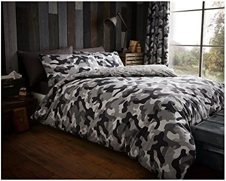 Luxury Printed Camoflage Duvet Set Bedding Quilt Cover Single,Double,King