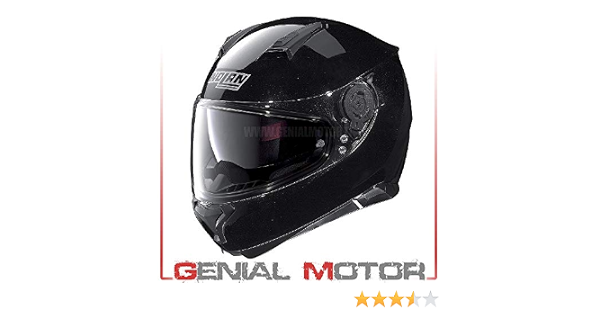 NOLAN N87 SPECIAL PLUS N-COM METAL BLACK XXS : Amazon.it: Auto e Moto