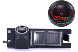 DYNAVSAL Nueva Lente 170° Super Granangular HD Color Cámara de Visión Trasera Impermeable,Vision Nocturna Cámara de Marcha Atrás para Buick New Lacrosse/Opel Astra H/Opel Zafira B/Corsa D/Vectra C/Insignia