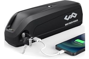 HXRFOAK Batterie Ebike 48V 13AH pour 1000W 750W 500W 250W Ba.fang, AW Motor - Lithium ION Batterie de vélo électrique