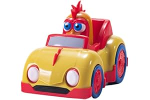 BANDAI La Granja De Zenón Vehículos de Juguete a Rodar Gallo Bartolito, 12 cm, Educativo y Divertido para Niños, Promueve la Imaginación y el Juego Creativo, Materiales de Calidad