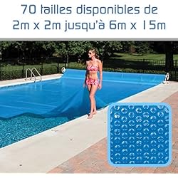 Linxor France ® Bâche à Bulles sur Mesure 300 microns / 70 Tailles Disponibles/Norme CE