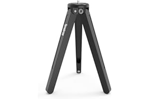 Smatree Aluminiowy statyw kompatybilny z Gopro Hero 10/9/8/7/6/5/4/3+/3, Selfie Stick, DJI Osmo Action, telefon, kamera internetowa Logitech z gwintem 1/4 cala