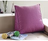 jysport triángulo apoyo almohada cama lectura Back peluche resto lumbar cojín extraíble con funda acolchada), 5, talla única