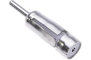 Keple Car Aerial Connector by Vehicle Aftermarket Radio Antenna Adaptor | ISO to DIN Plug Adapter