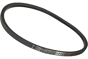 Kozelo A-700Li Entraînement Courroie Trapézoïdale - [13mm Largeur x 8mm Hauteur] A-Section Caoutchouc Courroie Enveloppé pour Transmission Utilisation, 700mm Intérieur Circonférence