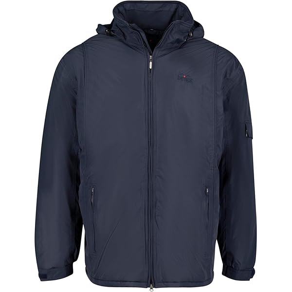 TrendClub100 Regenjacke 'Nasser Wolkenbruch' - Wasserabweisende Jacke Mit Kapuze