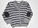 Baby Boys Next Cardigans (0-1 months, Striped Grey)