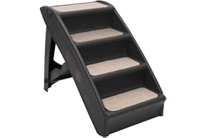 vidaXL Escaliers Pliables pour Chiens Noir Animaux Voiture Véhicule Canapé