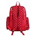 Abonnyc Nappy Changing Backpack Baby Changing bags Large Capacity Baby Bag Backpack (Red)