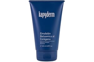 KAPYDERM Emulsión Balsámica al Colágeno 145ml hidratación profunda con efecto inmediato que calma pieles regenera cabello frágil y mejora la resistencia de la fibra capilar con brillo saludable