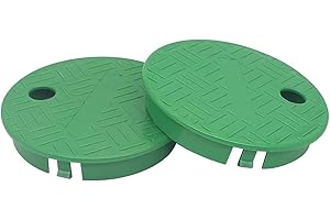 NIKTULE 6 Box, Green PBox Replacement for Sprinkler Systems, Underground Water Meter, Strong and 2 Pack