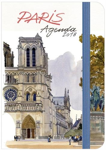 Book's Cover of Paris agenda 2018 Petit format