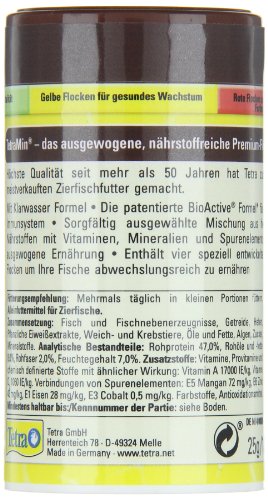 TetraMin Menu Hauptfuttermix (für alle Zierfische, 4 verschiedene Flocken in 4 getrennten Kammern, ideal für Fische sämtlicher Wasserzonen), 100 ml Dose - 5