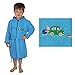 Produktbild Bademantel mit Namen Maus Auto blau Größe 86/92