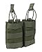 Produktbild TASMANIAN TIGER 2-Single Mag Pouch BEL M4 Cub Oliv