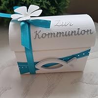 Geschenkverpackung TRUHE Taufe Kommunion/Konfirmation/Firmung/Taufe