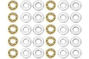 10:a tryckkullager hög precision högeffektiv platt stållageruppsättning (F3-8M 3 * 8 * 3,5 mm),Kuddblocklager