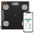 Actofit Body Fat Analyser Smart Scale Home|Complete Digital Body Composition Monitor Including Bmi,Skeletal Muscle,Protein,Fat&11 Other Key Body Composition Analysis,Multi-coloured,Pack of 1