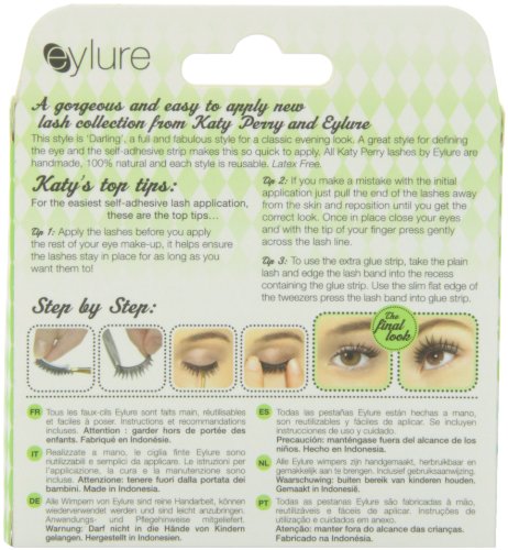 Katy Perry Lashes Eylure: ‚Darling‘ Selbstklebende künstliche Wimpern - 2