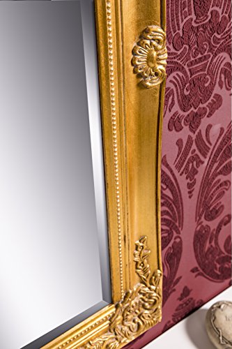 Wandspiegel antik gold Barock GWEN 70 x 40 cm - 5