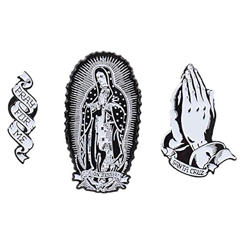 Badge Santa Cruz Guadalupe - Pack Of 3 Noir (Default , Noir)