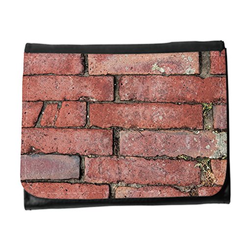 Preisvergleich Produktbild Portemonnaie Geldbörse Brieftasche / / M00158018 Mauersteine Brick Texture Red / / Small Size Wallet