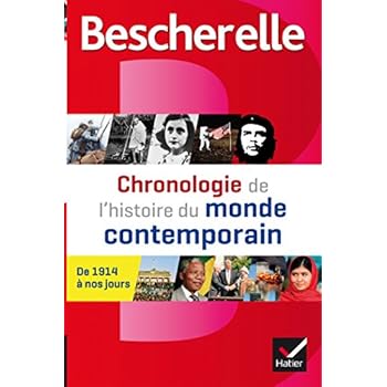 Bescherelle Chronologie de l'histoire du monde contemporain: les événements majeurs de 1914 à nos jours