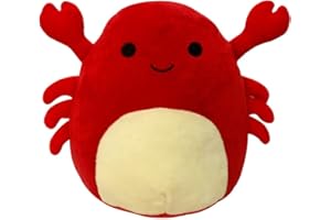 NatureMan Cute Crab Plush Toys Crab Plush Toys Super soft plush doll lumbar cushions Cars and home decorations Gifts for kids and girlfriends (8 inches)