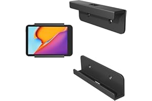 Neuytiky Universal Tablet Wandhalterung, Kompatibel mit iPad, Samsung, Xiaomi, Lenovo, Wandmontage, Schwarz