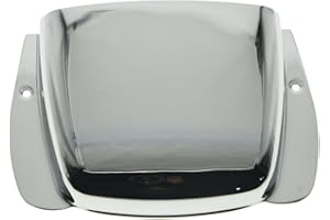 KAISH Protezione per ponte per chitarra e basso, cromata. Protezione per basso Precision P